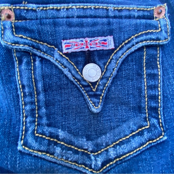 Hudson Signature Jeans Bootcut 170SD Contrast Stitching Pocket Flaps size 26 2 - Picture 5 of 16